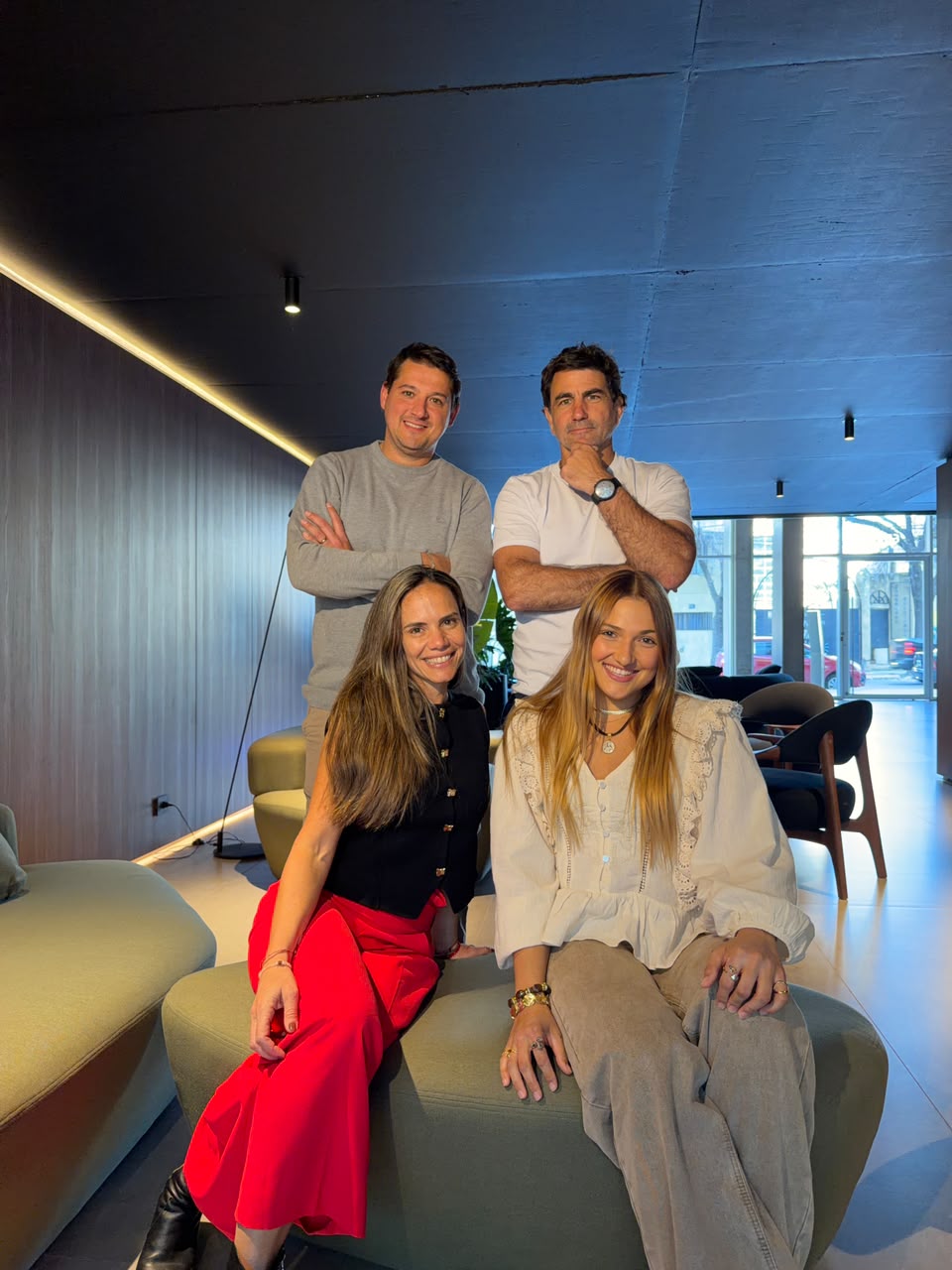 Los cuatro socios fundadores de Noreve Hotel Management